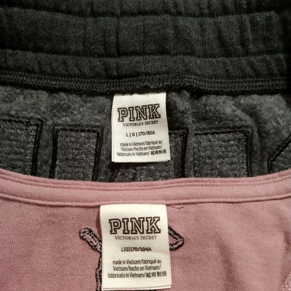 Victoria's Secret Pink Bling Sequin Tank & Shorts Set. L. - Picture 9 of 9